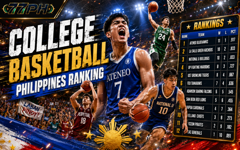 college basketball philippines rankings